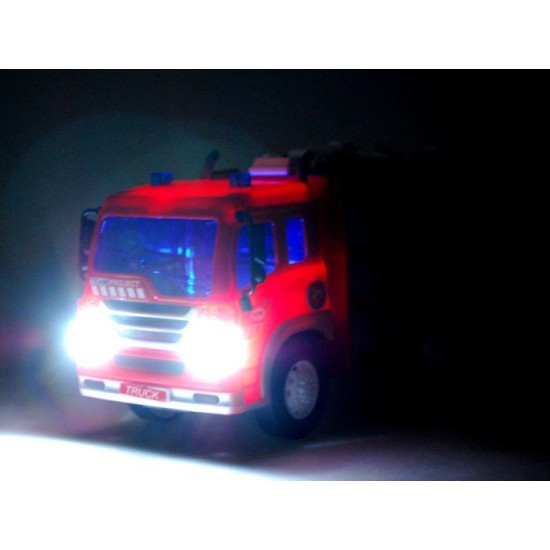 Žaislinė ugniagesių mašina su ledinėmis šviesomis ,,Firefighter"